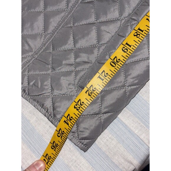NWT Kim Rogers Quilted Puffer Jacket Coat Women's Large Gray Pewter Everyday - Picture 6 of 7